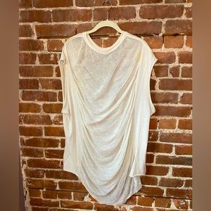 Raquel Allegra signature shredded tunic/top. Size 1